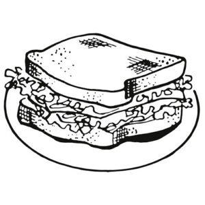 Club Sandwich with Potato Chip